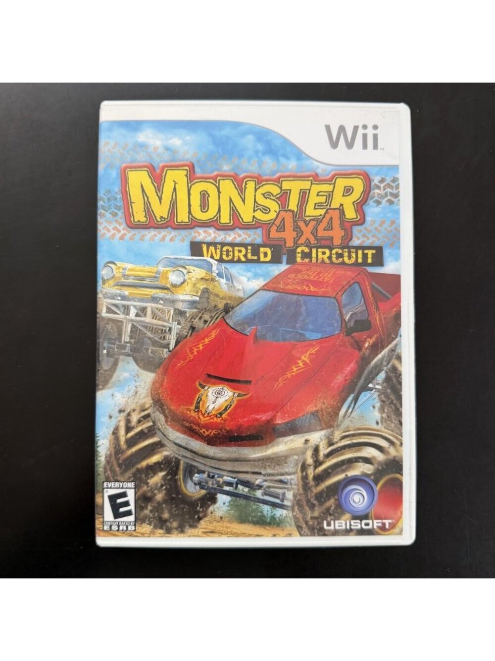 Monster 4x4 World Circuit Ubisoft Nintendo Wii Game Includes Instruction Manual